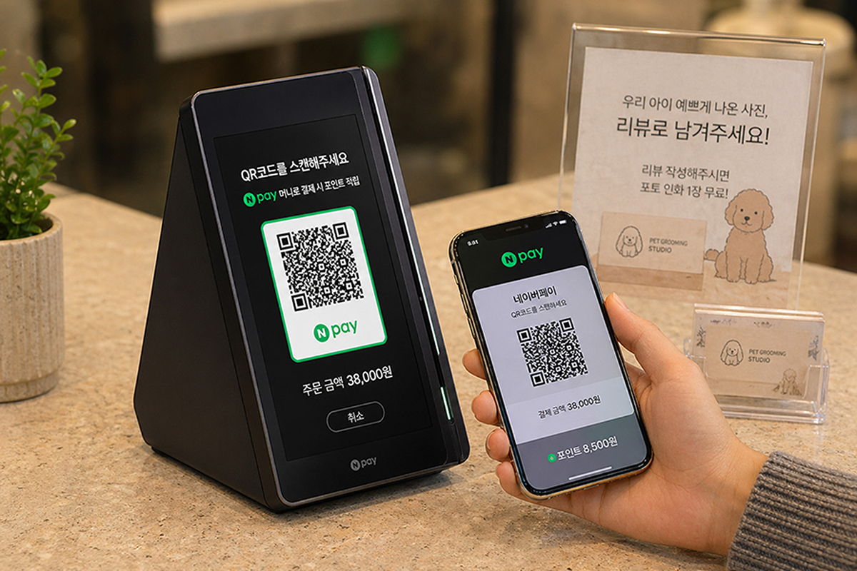 Npay 커넥트 단말기 히어로 이미지 1