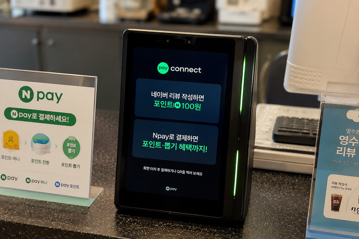 Npay 커넥트 단말기 히어로 이미지 2